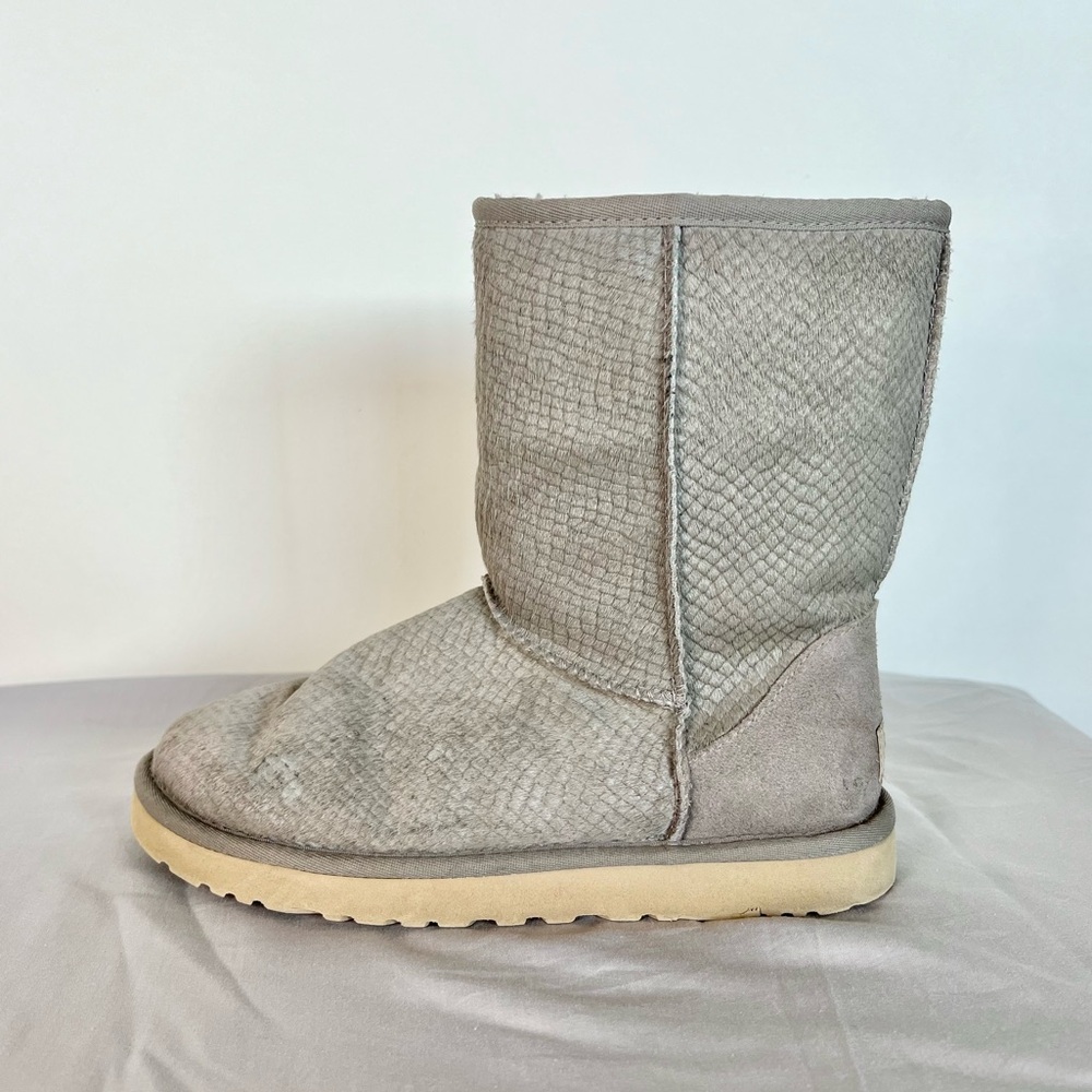 UGG Classic Short Calf Hair Scales Boots